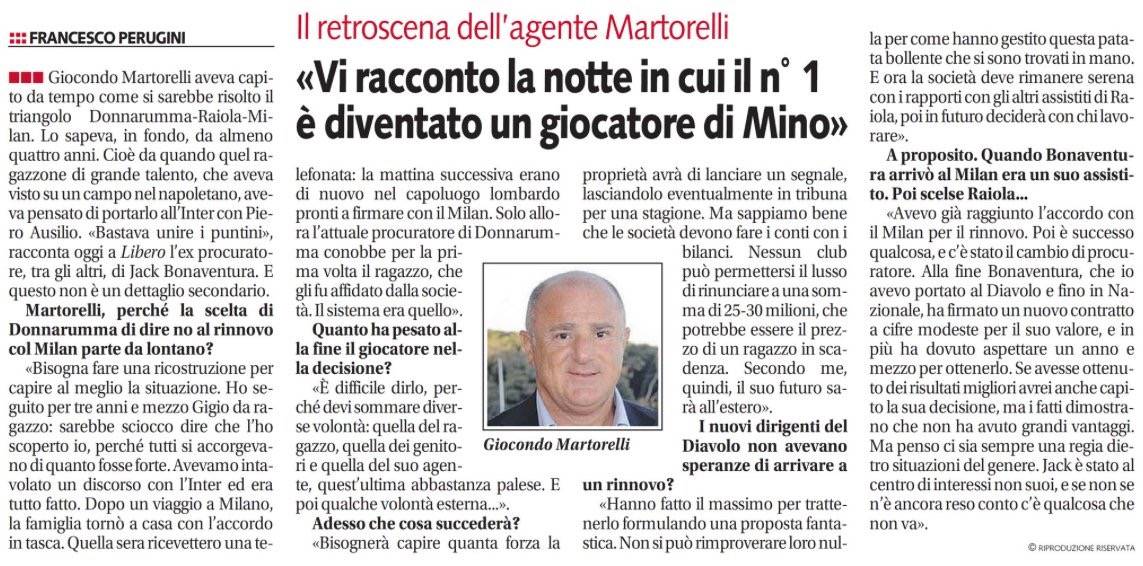  AC米兰财政好转，重启多纳鲁马回购谈判  