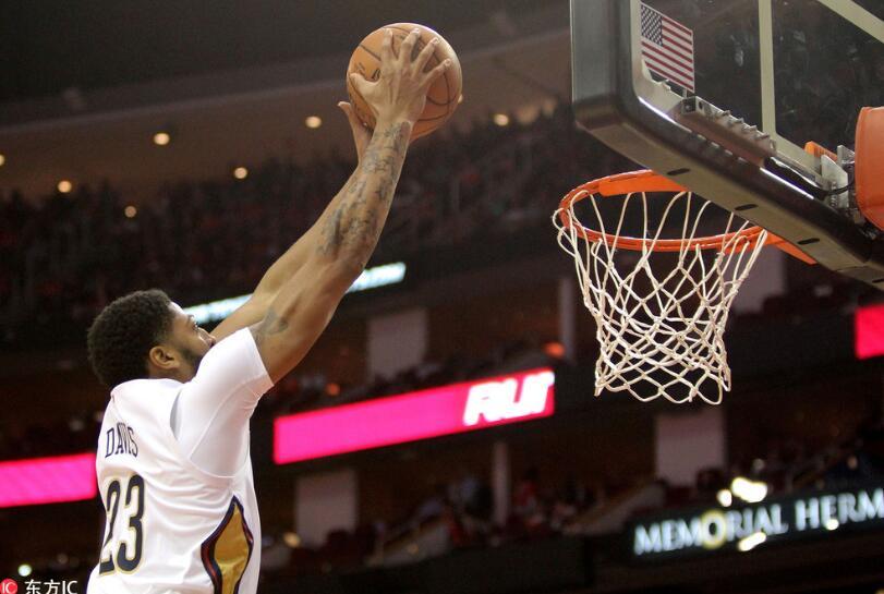  锡安暴力美学扣篮集锦鹈鹕大胜马刺雪耻